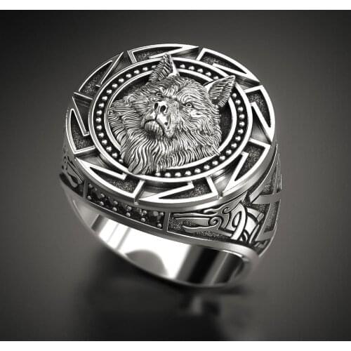 LJ&OMR Silver Rings For Men