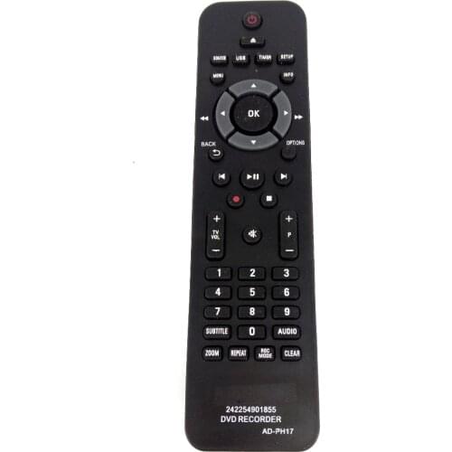 NEW AD-PH17 Replacement for Philips DVD Recorder Remote control 24225490185 Fernbedienung