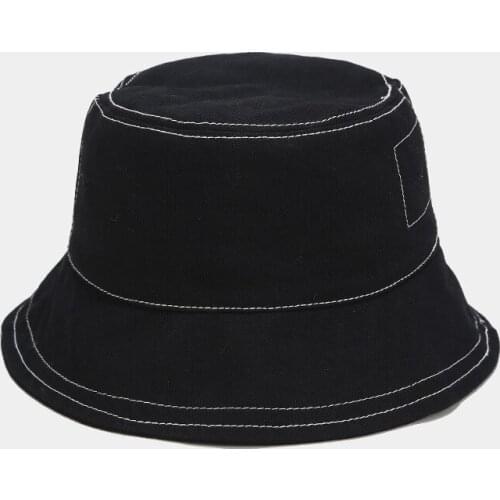 Simple Casual Round Robot Head Fisherman Hat Outdoor Women Men Popular Comfortable Beach Sun Visor Flat Fisherman Hat Summer