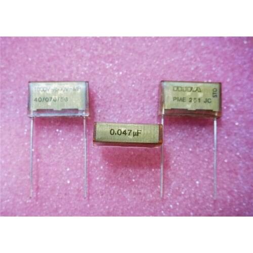 5PCS 100% New and original 0.047uF RIFA PME261 1000V 47nF 500VAC 473 EVOX RIFA PME261 Thin film capacitor