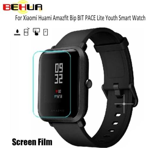 2pcs For Amazfit Bit Ultra Thin Antiexplosion TPU Screen Protector Film For Xiaomi Huami Amazfit Bip PACE Lite Youth Smart Watch