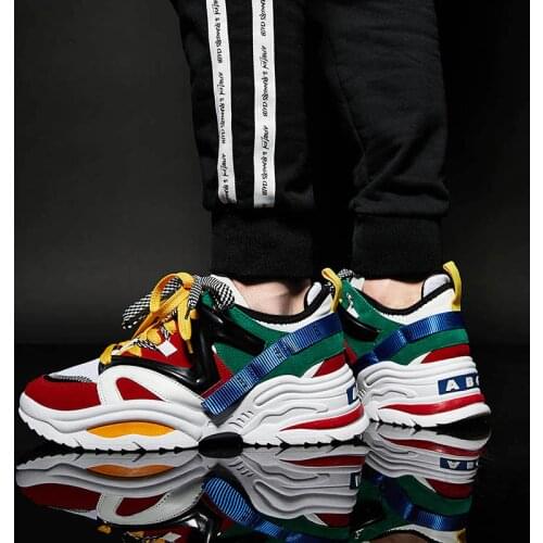 Women Platform Sneakers Ladies Chunky Sneaker White Shoes Woman 2020 Zapatillas Mujer Chaussures Basket Femme Trainers Womens