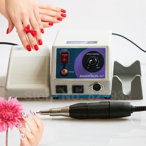 Dental Lab, Hobby, Nail Art, Chiropody Podiatry Manicure, Jewelry & Industry Micromotor Polishing Grinder MARATHON N7 + AGD 102