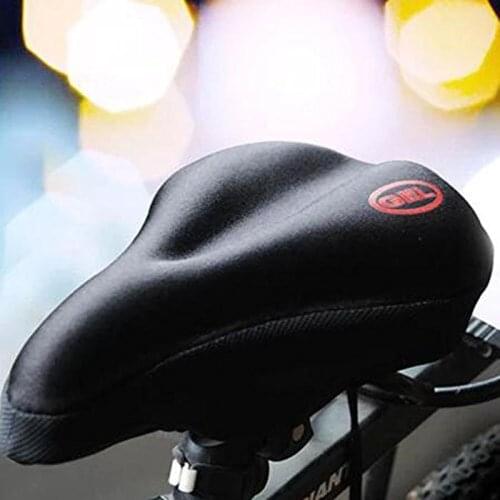 1PC New Wider Bike Bicycle Silicone Silica Gel Cushion Soft Pad Saddle durable Seat Cover Bicycle mat Cycling accessories