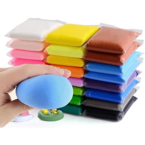 100g Cartoon Cat Paper Clay Light weight Modeling Air Dry Ultralight Clay Polymer Clay Slime Supplies Slime Fluffy Glue Toy Gift