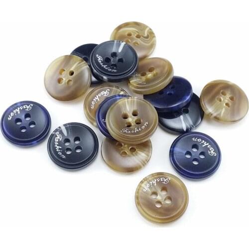 400pcs/pcs 4-Holes Resin Buttons Scrapbooking DIY Button Apparel Sewing Decorative for jeans