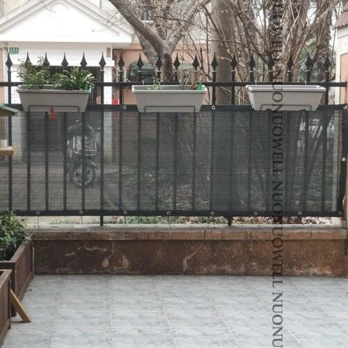 80x180/270/360cm Charcoal Gray Sun Shade Nets Home Terrace Balcony Privacy Safety Fence Net Yard Canopy Sail Awnings