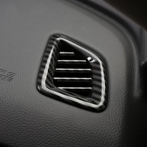 ABS Matte and Carbon fibre For Honda Accord 10th 2018 2019 Car lower left middle control box decoration Accessories car styling