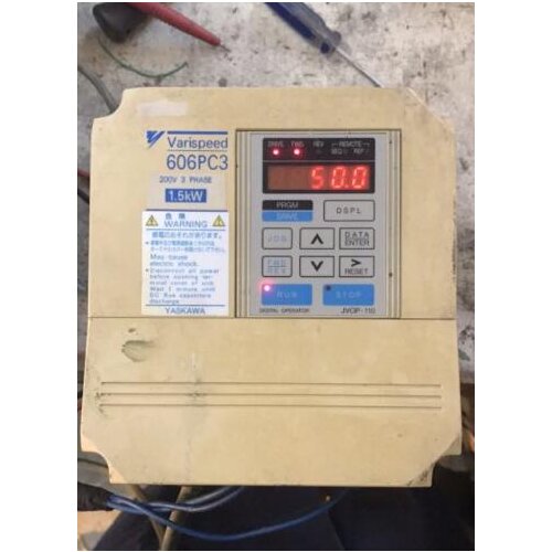 CIMR-PCAB1P5 1.5KW 220V inverter , used in good condition . 80% appearance new , good working , free shipping