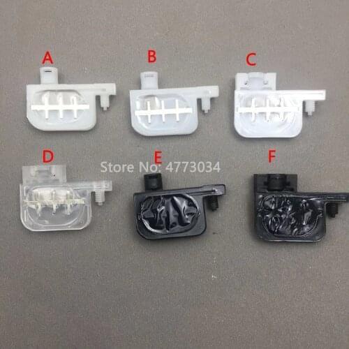 10PCS DX4 DX5 small ink damper dumper for Epson R1800 R1900 1390 2400 Roland SP540 Mutoh RJ900 Mimaki JV3 eco solvent UV printer