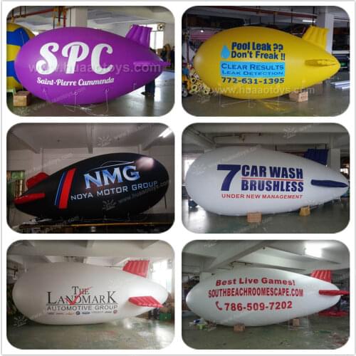 Branded Advertising Blimp Balloon Airship Promoblimp Zeppelin 6 metre
