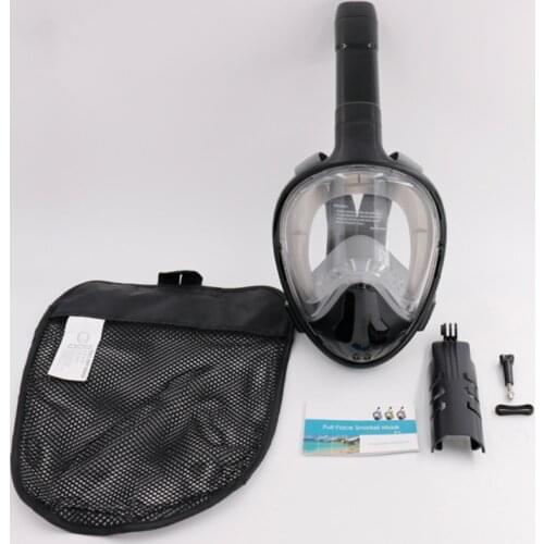 Underwater Swimming Respiratory Masks Diving Goggles Equipment Anti-Fog Full Face Snorkeling Mask