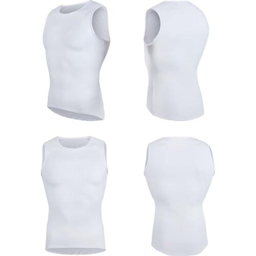 Men Summer Cycling Vest Ciclismo Bicycle Undershirt Quick Dry White Bicicleta Sleeveless Clothing MTB Jerseys Bike Sportswear