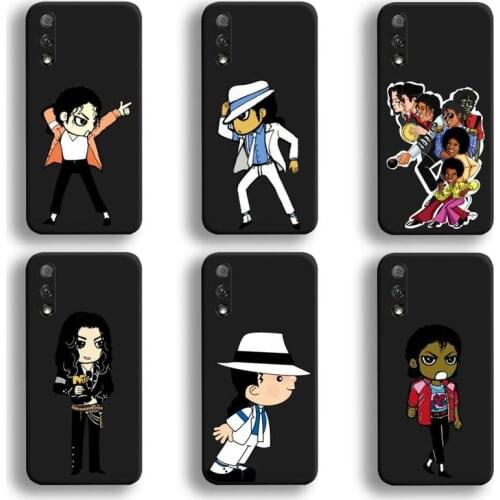 Fashion cartoon singer Michael jackson Phone Case For Huawei Honor 30 20 10 9 8 8x 8c v30 Lite view 7A pro