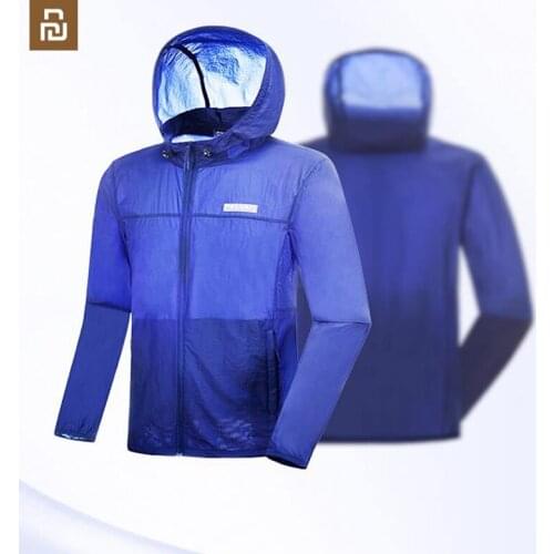 Mens sun protection clothing outdoor skin clothing UV protection upf40+ ultra-thin breathable quick-drying jacket for xiaomi
