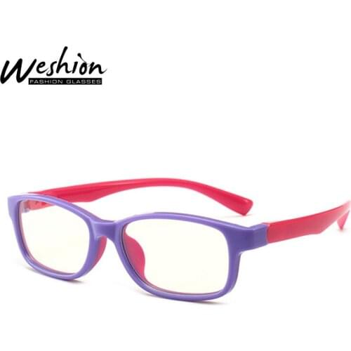 Anti Blue Light Glasses Kids Boy Girls Teens Children Optical Frame Vintage Youth Reading Clear Computer Anti Reflective UV 5-16