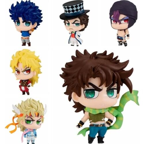 Original Bandai SD02 SD03 SD04 JoJos Bizarre Adventure Kuujou Joutarou Q Version Action Collection Decoration Model Toys