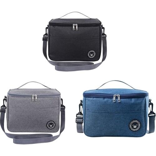 Portable Lunch Insulation Bag Waterproof Food Cooler Ice Pack Thermal Bags Outdoor Camping Picnic Insulation Bags