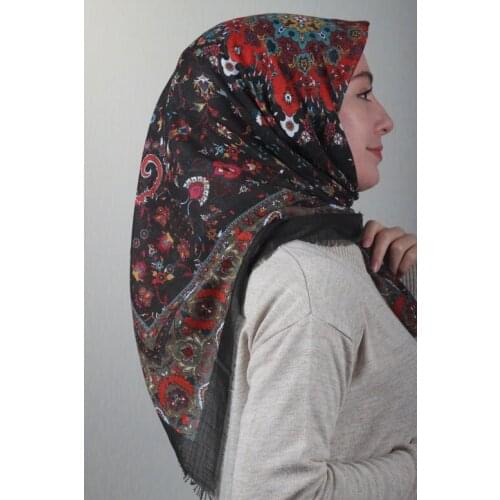 POLOİST LINEN FLAMLI SCARF DESEN-334 - RENK-15