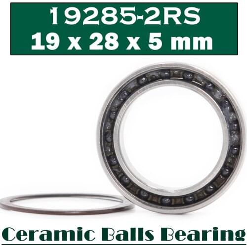 19285 Hybrid Ceramic Bearing 19*28*5 mm ABEC-1 ( 1 PC ) Bicycle Bottom Brackets & Spares MR1928 RS Si3N4 Ball Bearings 19285-2RS