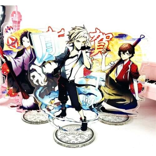 Anime Bungou Stray Dogs Nakajima Atsushi Acrylic Stand Figure Desktop Decoration Collection Model Toy Doll Gifts
