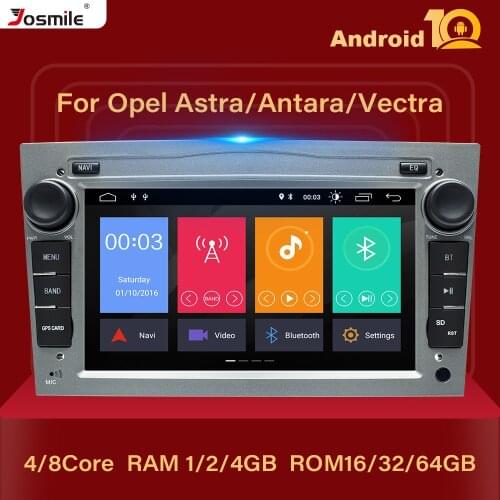2 din Android 10 Car Radio Multimedia For Opel Vectra C Zafira B Corsa D C Astra H G J Meriva Vivaro GPS Navigation NODVD Player