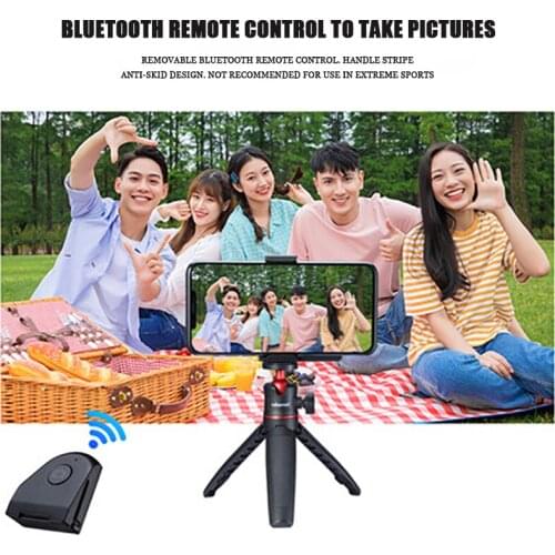 Bluetooth Mobile Phone Camera Assistant Multi-Function Camera Handle Stabilizer And Wireless Mobile Phone Lens Portable Web Cele