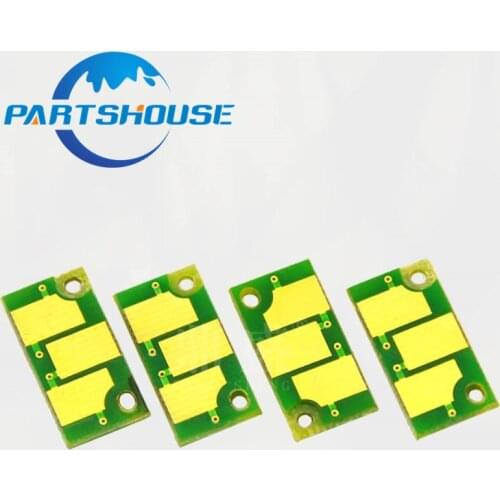 1Sets Compatible new Drum unit Chip IU210 4062-203-BK BK/C/M/Y For Konica Minolta C250 C252 Copier Imaging Drum Unit Reset Chip