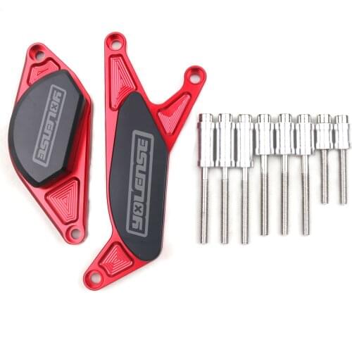 For SUZUKI GSX-S750 GSX S750 2015 2016 2017 2018 2019 CNC POM Frame Slider Crash Pad Engine Stator Case Saver Protective Cover