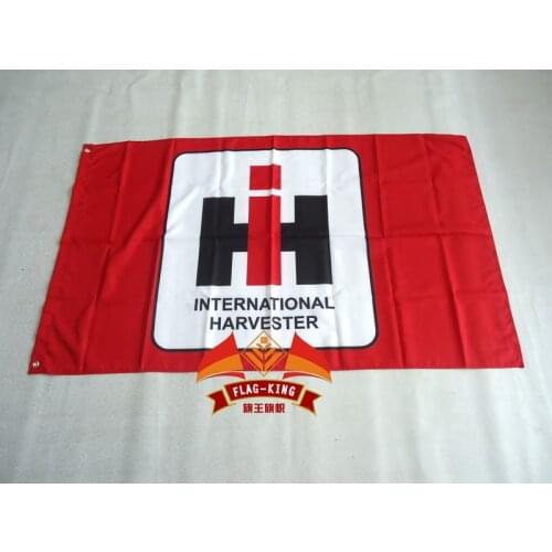 International harvester racing flag,90*150CM polyester International harvester banner
