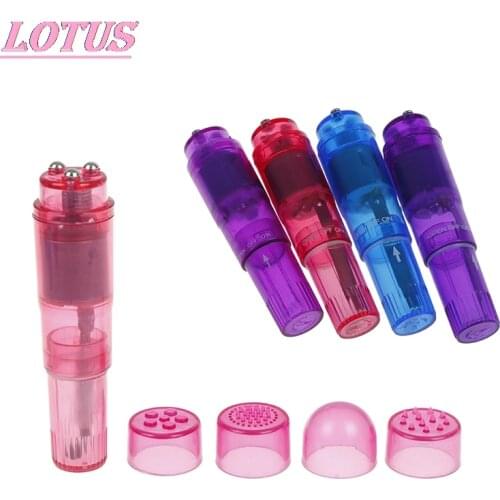 1PC Supre Mini Full Body Massager Relieve Stress Travel Pocket Rocket 4 Colors New hotsale