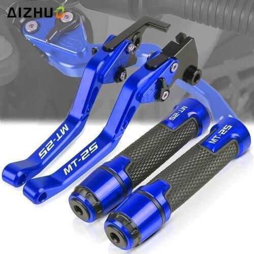 MT-25 Adjustable Short Brake Clutch Levers FOR YAMAHA MT25 MT 25 2005-2006 Motorcycle Hand Grip 7/8'' 22MM Handlebar Accessories
