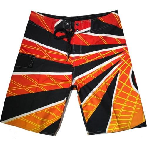 Beach Pants Men can go in the water loose quick-dry five-minute swimming trunks embarrassing couple prevention beach vacation sh