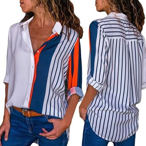 Sanwood Striped Blouses China