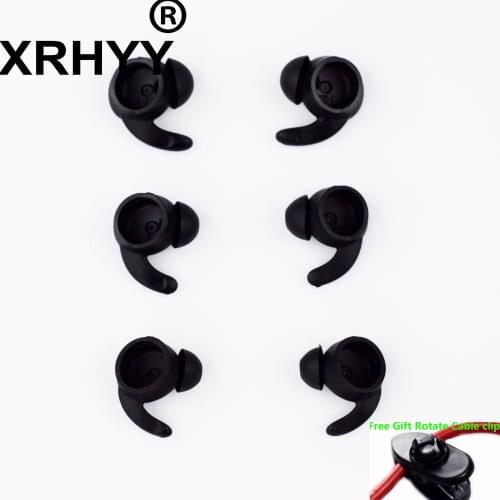 Replacement Earphone Earbuds Tips Ear Hook in Ear Soft Silicone Cover For Huawei AM61 Sport Bluetooth Headset -Small