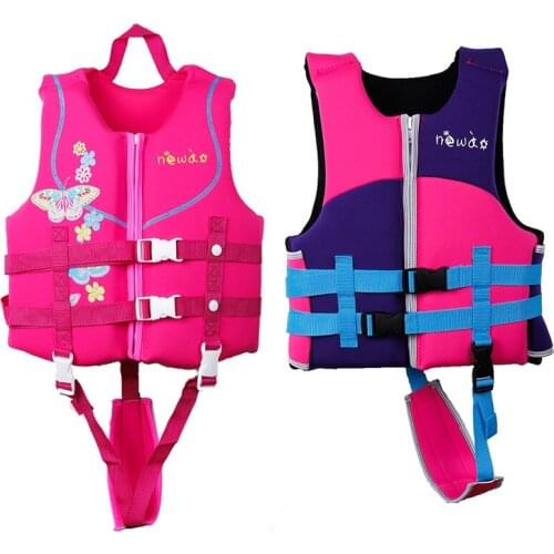 Childrens Life Jackets Boys and Girls Cartoon Floating Jacket Vests Baby Foam Swimming Auxiliary Safety Life Jackets Vest