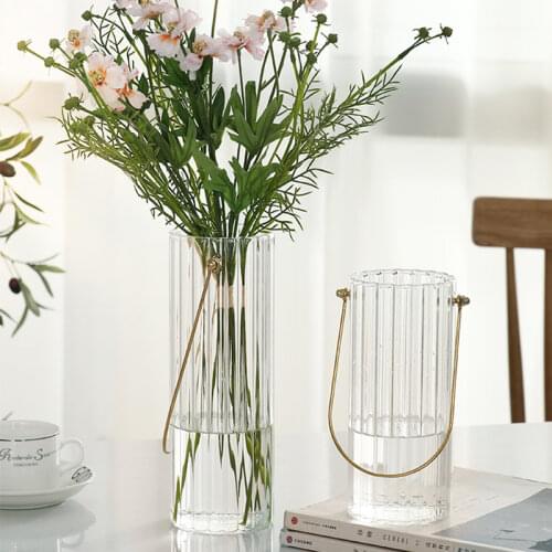 ZHANJI Metal Flower Vases