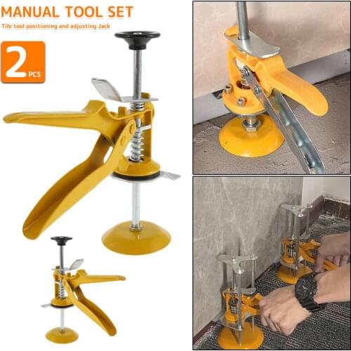 2 Pcs Height Adjustment Regulator Tile Leveling System Locator Wall Ceramic Locator Leveling Tools for Tile Height