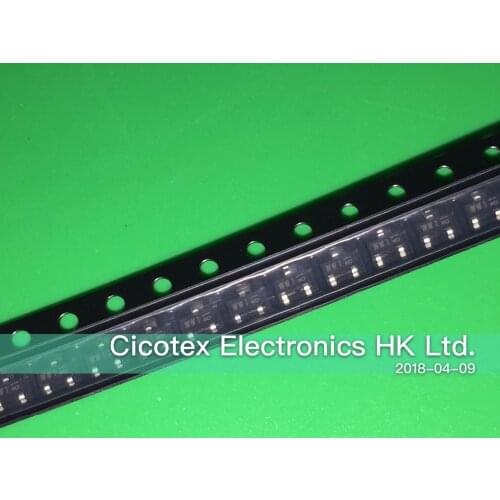 50pcs/lot BAT54C SOT-23 WW1 WWI DIODE ARRAY SCHOTTKY 30V SOT23