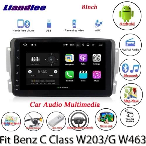Car Android Multimedia System For Mercedes Benz C Class W203/G W463 Radio GPS Navigation HD Screen