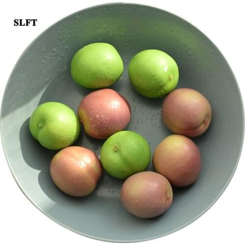 Photo props Home hotel bar cafe Kitchen supermarket Shop Store decoration faux artificial fake fruit simulation plum model