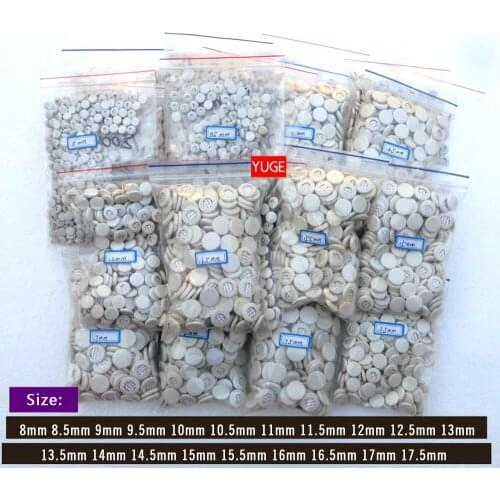 Leather Clarinet Pad Made of Sheepskin Mixed Size Woodwind Accessories Parts 600 Pcs