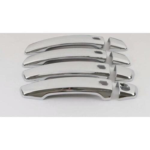 New Gift Car ABS Chromed Door Handle Cover Trim Frame Sticker For Audi A3 2017 2018 Exterior Accessories