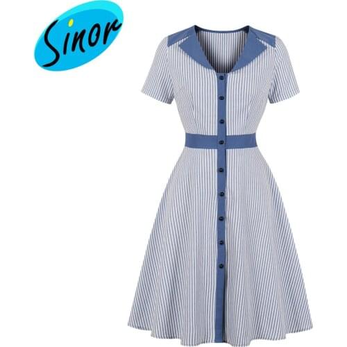 New Striped Womens dress bridesmaid dress