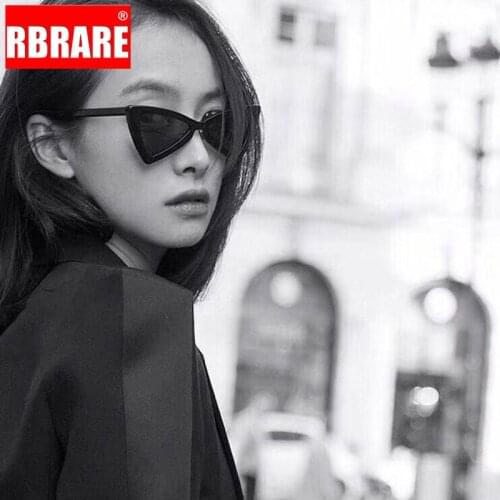 RBRARE Cat Eye Sunglasses Women 2021 Luxury Sunglasses Women Brand Designer Small Oculos Vintage Sunglasses Gafas De Sol Mujer