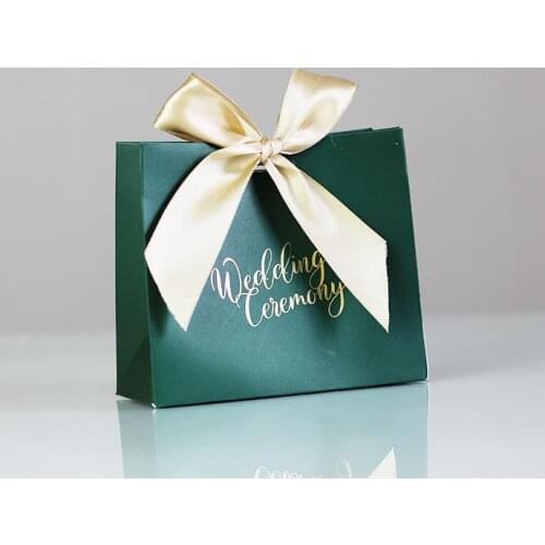 Wedding favors Candy box Gift Bags Ribbon Chocolate Box Party Sweets Gift Wrap Engagement Anniversary Diy Decor