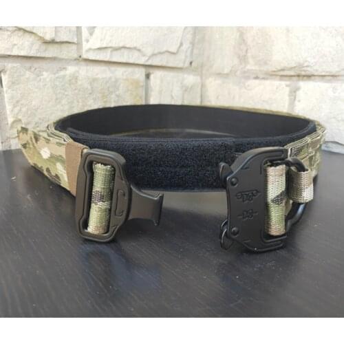 1.5-inch Tactical Molle Air Gun Combat Belt CS Outdoor Training Hunting Combat Belt