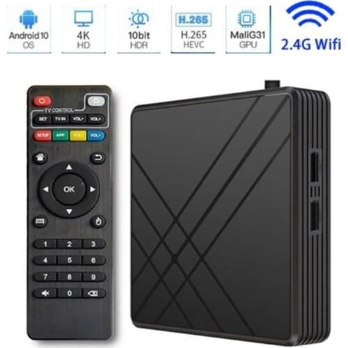 4k Android 9.0 TV BOX 3D 4K 2.4G Wifi TV Box 4GB RAM 32GB ROM Smart Tv Android Tv 4K Smart Tv Box Set Top Box Wi-Fi Media Player