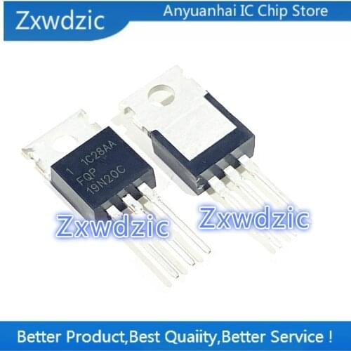 Zxwdzic 10pcs new imported original FQP19N20C FQP19N20 TO-220 field effect transistor 19A 200V 19N20