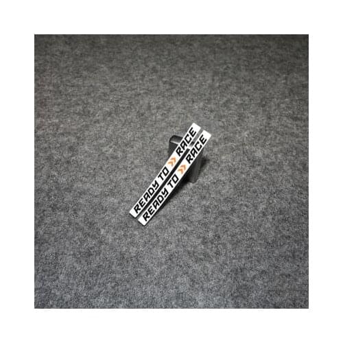 1 Pair Car Styling Vinyl 200 390 690 Ready To Race Motocycle Bike Helmet Decal Stickers 12x1cm